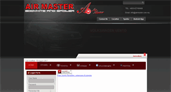 Desktop Screenshot of airmaster.com.my
